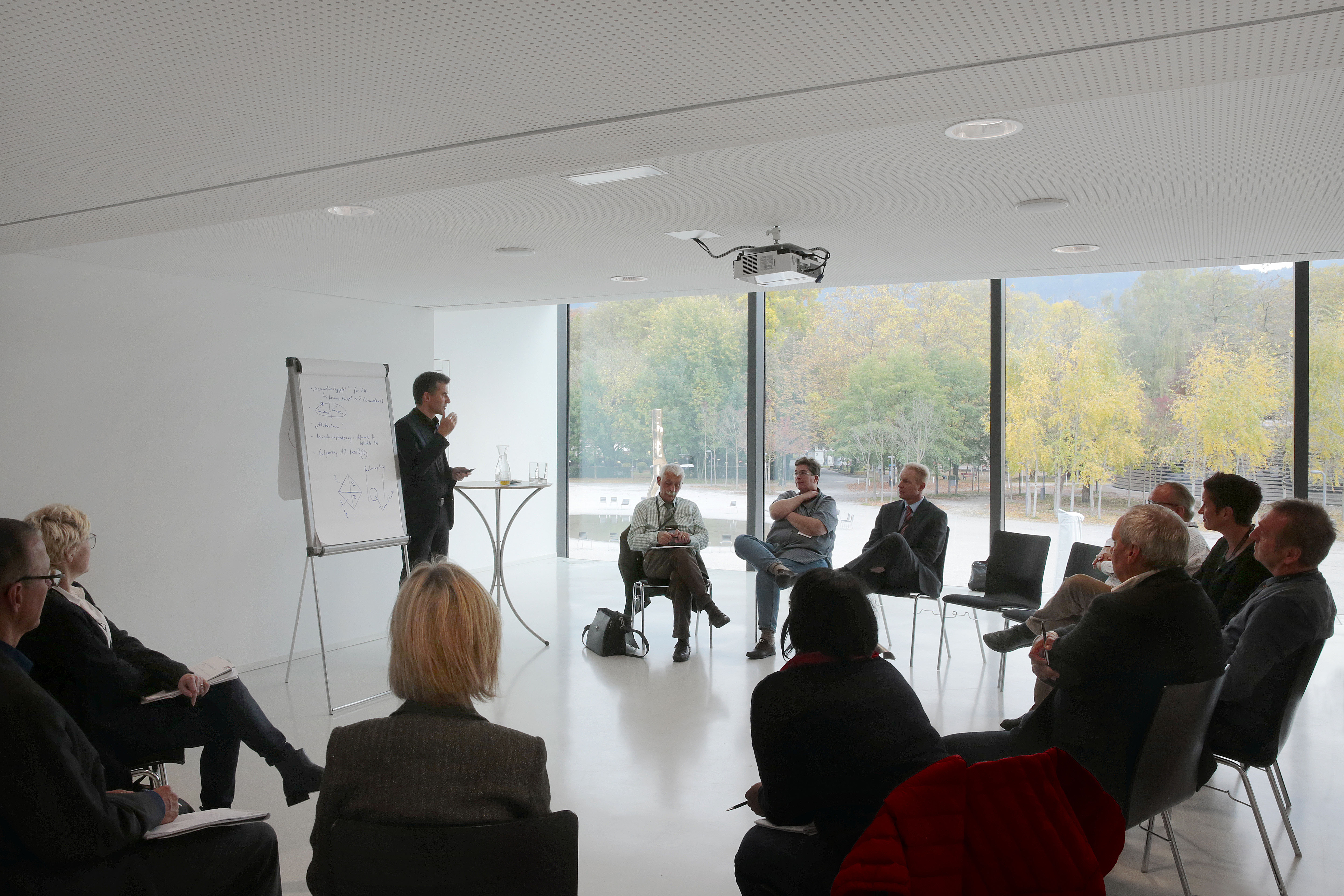 Workshop im Saal Panorama Festspielhaus Bregenz