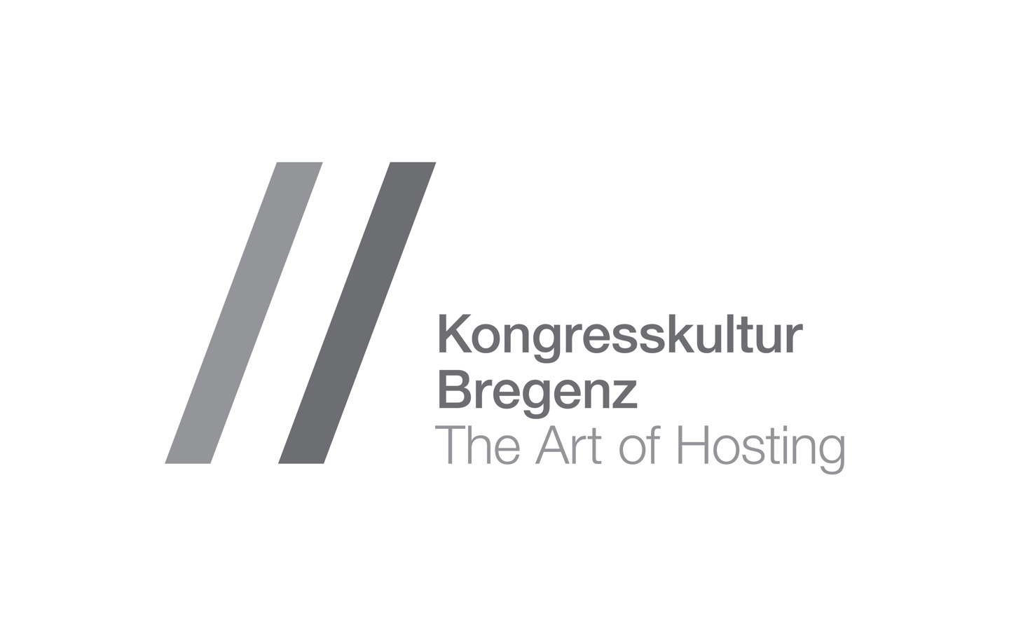 Logo Kongresskultur Bregenz auf weiß